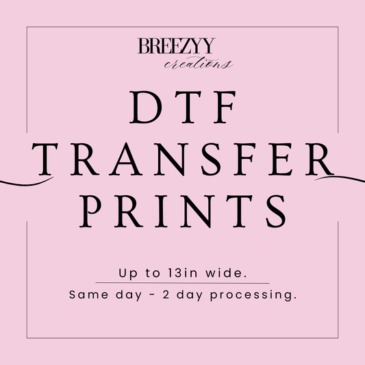 Custom DTF Transfers