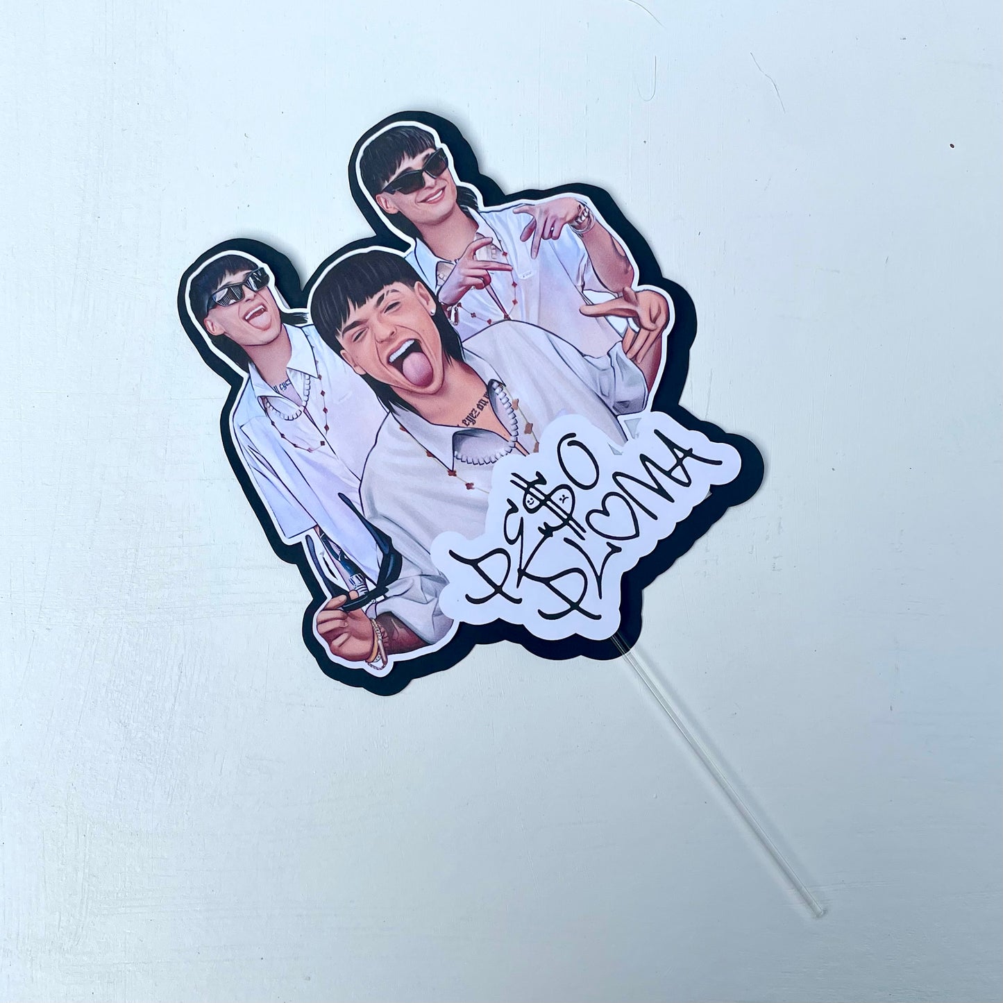 Peso Pluma Cake Topper