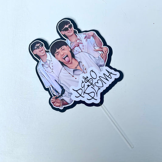 Peso Pluma Cake Topper